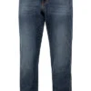 Wrangler Jeans Texas, Regular Fit, Baumwoll-Stretch, Tintenblau -Maenner Mode Haus  378160 norm