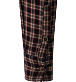 BOB Hemd, Baumwolle, Rot-beige Kariert -Maenner Mode Haus  379846 norm4