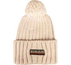 Napapijri Mütze, Wolle, Ecru -Maenner Mode Haus  379896 norm2