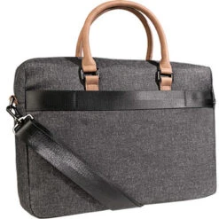 Bugatti Businesstasche, Mikrofaser, Grau Meliert 13 Bugatti Businesstasche, Mikrofaser, Grau Meliert -Maenner Mode Haus 379906 norm3