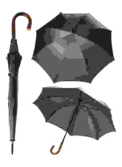 Bugatti Regenschirm, Automatik Handgefertigt, Grau -Maenner Mode Haus  379952 norm 1