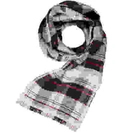 Lanvin Schal, Wolle, Blau-rot Kariert -Maenner Mode Haus  380637 norm 1