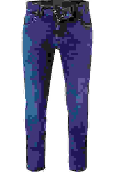 Jeans, Modern Fit, Baumwoll-Stretch 13oz, Dunkelblau 7 Jeans, Modern Fit, Baumwoll-Stretch 13oz, Dunkelblau – Bild 5