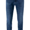 Jeans, Modern Fit, Baumwoll-Stretch 13oz, Dunkelblau 1 Jeans, Modern Fit, Baumwoll-Stretch 13oz, Dunkelblau -Maenner Mode Haus 381425 norm