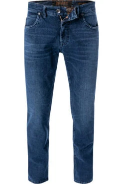 Jeans, Modern Fit, Baumwoll-Stretch 13oz, Dunkelblau