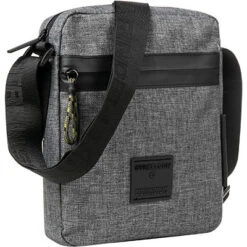 Strellson Schultertasche, Textil, Grau Meliert