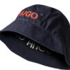 Hugo Bucket Hat, Baumwolle, Dunkelblau -Maenner Mode Haus  381741 norm