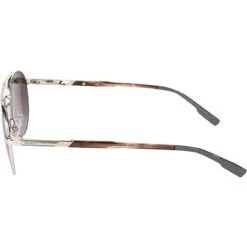 Hackett Sonnenbrille, Edelstahl, Goldfarben-braun -Maenner Mode Haus  382088 norm2
