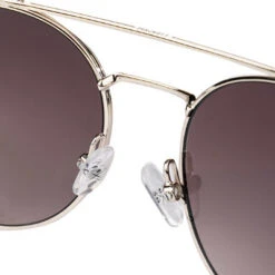 Hackett Sonnenbrille, Edelstahl, Goldfarben-braun -Maenner Mode Haus  382088 norm3