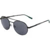 Hackett Sonnenbrille, Edelstahl, Schwarz-grau -Maenner Mode Haus  382089 norm