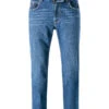 Bugatti Jeans, Modern Fit, Baumwoll-Stretch, Hellblau -Maenner Mode Haus  383634 norm