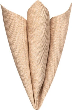 Einstecktuch, Seide, Sand Meliert