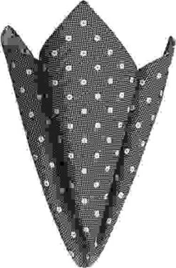 Einstecktuch, Seide, Dunkelblau Gemustert -Maenner Mode Haus  384211 norm 1