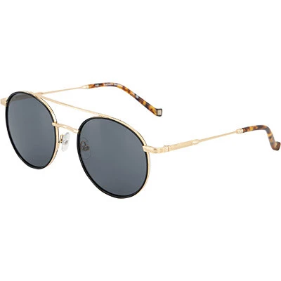 Hackett Sonnenbrille, Edelstahl, Goldfarben-navy 3 Hackett Sonnenbrille, Edelstahl, Goldfarben-navy