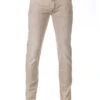 Alberto Jeans, Slim Fit, Bio Baumwoll-Stretch, Beige -Maenner Mode Haus  385250 norm