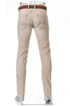 Alberto Jeans, Slim Fit, Bio Baumwoll-Stretch, Beige -Maenner Mode Haus  385250 norm3