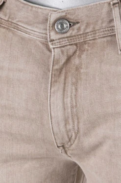 Alberto Jeans, Slim Fit, Bio Baumwoll-Stretch, Beige -Maenner Mode Haus  385250 norm4