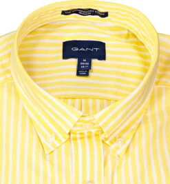 Gant Hemd, Regular Fit, Popeline, Gelb-weiß Gestreift 7 Gant Hemd, Regular Fit, Popeline, Gelb-weiß Gestreift -Maenner Mode Haus 385738 norm2