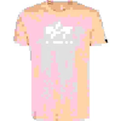 Alpha Industries T-Shirt, Baumwolle, Pfirsich -Maenner Mode Haus  386124 norm 1