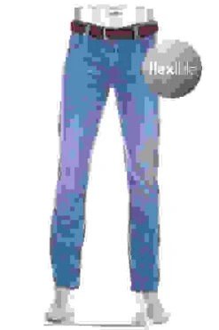 Alberto Jeans Stone, Modern Fit, Baumwolle T400®, Jeansblau -Maenner Mode Haus  386342 norm 1