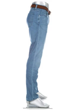 Alberto Jeans Stone, Modern Fit, Baumwolle T400®, Jeansblau -Maenner Mode Haus  386342 norm2