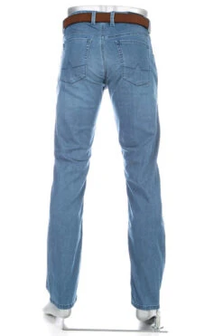 Alberto Jeans Stone, Modern Fit, Baumwolle T400®, Jeansblau -Maenner Mode Haus  386342 norm3