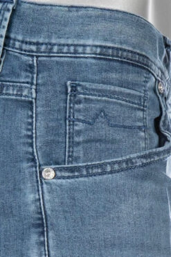 Alberto Jeans Stone, Modern Fit, Baumwolle T400®, Jeansblau -Maenner Mode Haus  386342 norm5