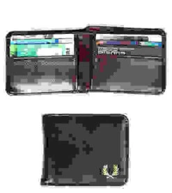 Fred Perry Karten-Scheinbörse, Kunstleder, Bordeaux -Maenner Mode Haus  387082 norm 1