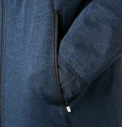 Schöffel Fleecejacke, Mikrofaser Geruchhemmend, Dunkelblau 6 Schöffel Fleecejacke, Mikrofaser Geruchhemmend, Dunkelblau – Bild 4