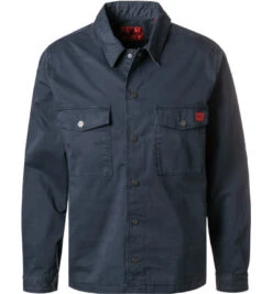 Hugo Overshirt, Baumwolle, Dunkelblau