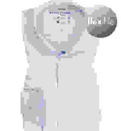 Pure Hemd, Funktionsmaterial, Hellblau-weiß Gemustert -Maenner Mode Haus  388250 norm 1