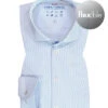 Pure Hemd, Funktionsmaterial, Hellblau-weiß Gemustert -Maenner Mode Haus  388250 norm