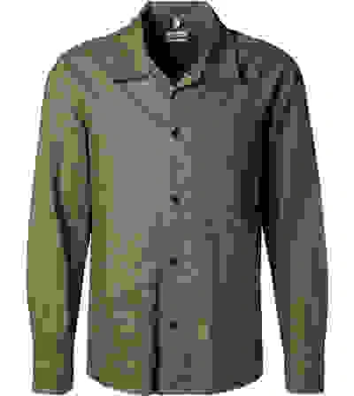 Seidensticker Overshirt, Leinen, Dunkelgrün 6 Seidensticker Overshirt, Leinen, Dunkelgrün – Bild 4