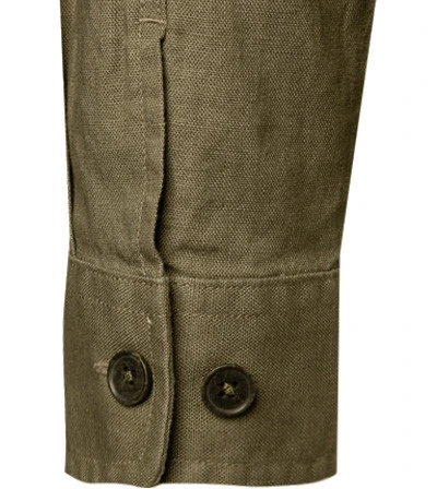 Seidensticker Overshirt, Leinen, Dunkelgrün 4 Seidensticker Overshirt, Leinen, Dunkelgrün – Bild 2