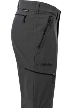 Schöffel 2-in-1 Funktionshose, Regular Fit, Mikrofaser, Asphaltgrau -Maenner Mode Haus  388488 norm3