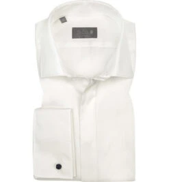 Hemd, Modern Fit, Baumwolle, Offwhite