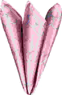 Lanvin Einstecktuch, Seide, Rose-bleu -Maenner Mode Haus  390524 norm 1