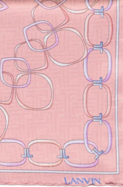 Lanvin Einstecktuch, Seide, Rose-bleu -Maenner Mode Haus  390524 norm3