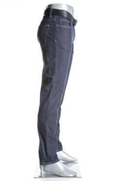 Alberto Jeans Pipe, Regular Fit, Baumwoll-Stretch 8,5oz, Navy -Maenner Mode Haus  390965 norm2