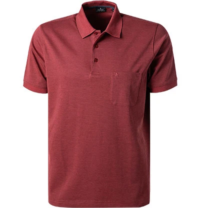 RAGMAN Polo-Shirt, Baumwoll-Jersey, Koralle Meliert 3 RAGMAN Polo-Shirt, Baumwoll-Jersey, Koralle Meliert