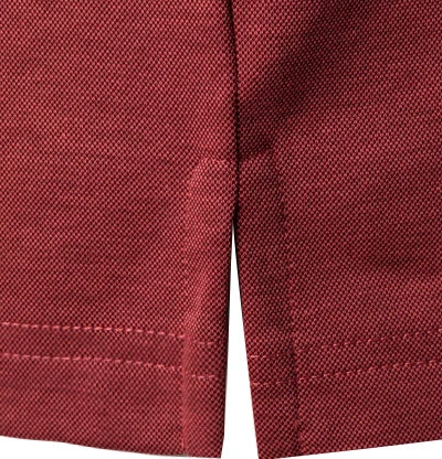 RAGMAN Polo-Shirt, Baumwoll-Jersey, Koralle Meliert 4 RAGMAN Polo-Shirt, Baumwoll-Jersey, Koralle Meliert – Bild 2