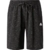 Adidas Originals Sweatshorts, Baumwolle, Schwarz Meliert -Maenner Mode Haus  391744 norm