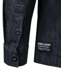 Strellson Overshirt, Denim, Indigo -Maenner Mode Haus  392012 norm3