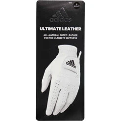 Adidas Golf Golfhandschuh Linke Hand, Leder, Weiß -Maenner Mode Haus  392022 norm3