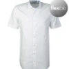 Pierre Cardin Kurzarmhemd, Tailored Fit, Baumwolle, Weiß -Maenner Mode Haus  392045 norm
