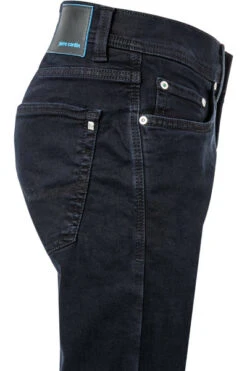 Pierre Cardin Jeans Lyon, Tapered Fit, Bio Baumwolle T400® Futureflex 9,4oz, Blau-schwarz -Maenner Mode Haus  392072 norm3