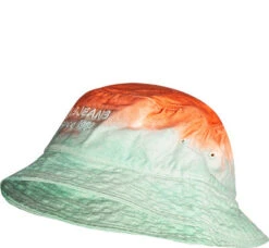 Gas Bucket Hat, Baumwolle, Mintgrün-koralle