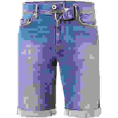 Gas Jeansshorts, Slim Fit, Baumwoll-Stretch, 12 Oz, Jeansblau 8 Gas Jeansshorts, Slim Fit, Baumwoll-Stretch, 12 Oz, Jeansblau – Bild 6