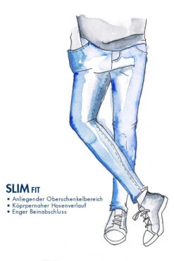Jeans 19-80, Slim Fit, Baumwoll-Stretch, Light Sky Destroyed -Maenner Mode Haus  393055 norm5