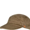 Cap, Baumwolle UV-Schutz, Khaki Meliert
